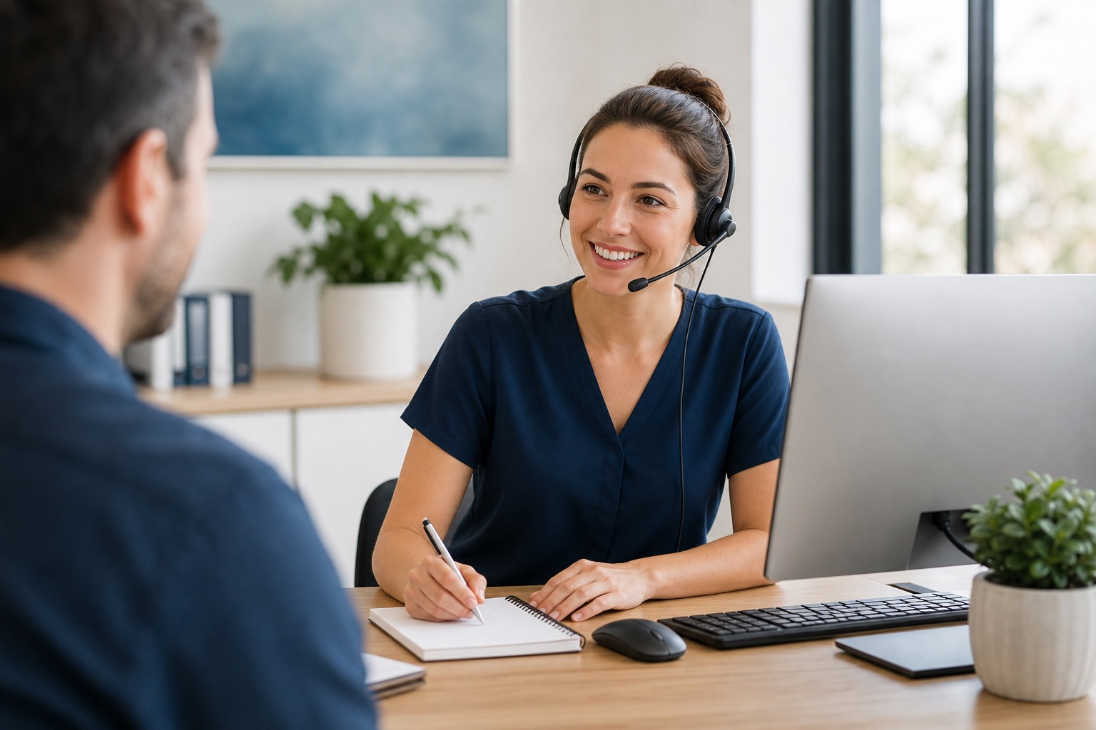 Customer Care Setup professional service illustration